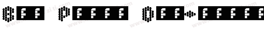 Big Pixel Dot字体转换